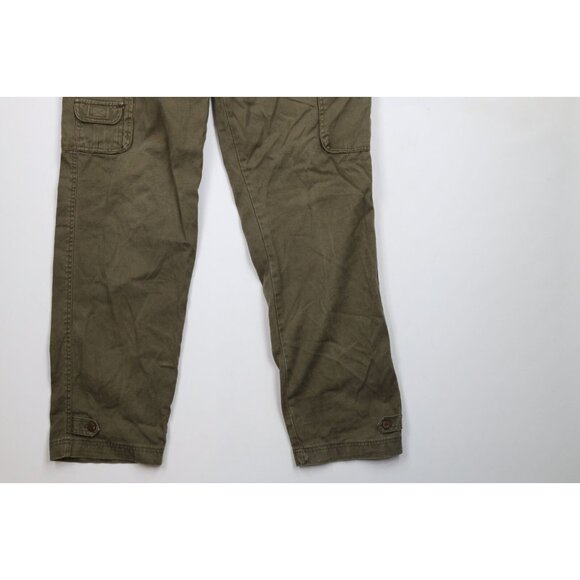 Vintage 90s Streetwear Mens 34x34 Faded Pleated Military Surplus Cargo Pants - Picture 4 of 12